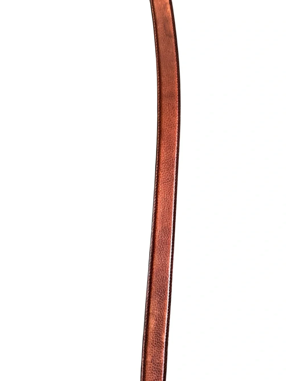 Carmina's timeless, classic plain dress belt size 40